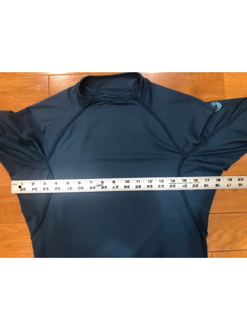NRS H2Core Short Sleeve Rashguard High Performance Athletic Water Shirt Blue - L - Picture 6 of 10